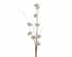 Цветок-спрей 105см белый